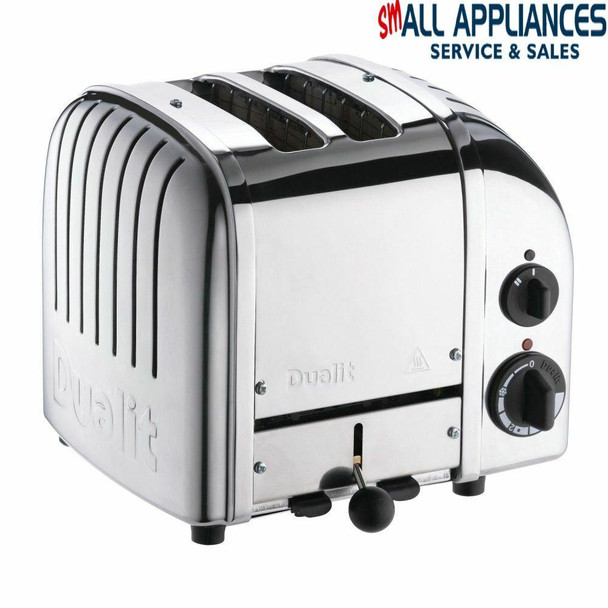 Dualit DUALIT TOASTER 2 SLICE POLISHED 20441 CLASSIC WITH 5 YEAR WARRANTY IN HEIDELBERG