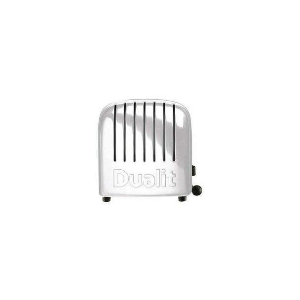 Dualit DUALIT BUN TOASTER 4 SLICE WHITE CLASSIC 43022 WITH 2 YEAR WTY IN HEIDELBERG