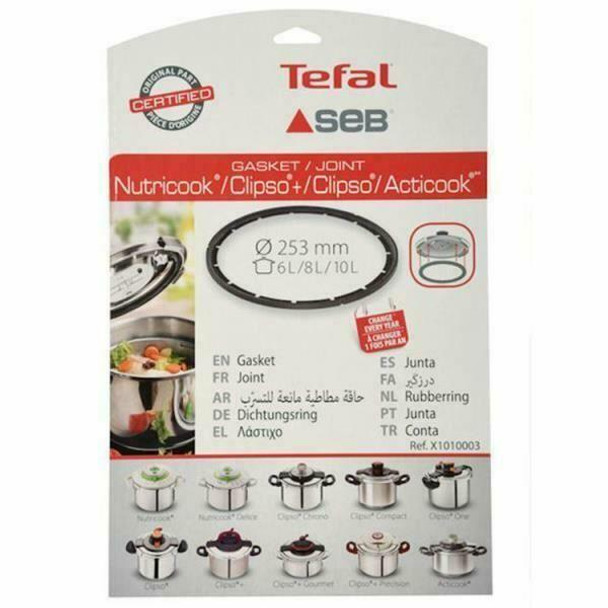 Tefal TEFAL PRESSURE COOKER GASKET X1010003 NUTRICOOK CLISPO ACTICOOK IN HEIDELBERG