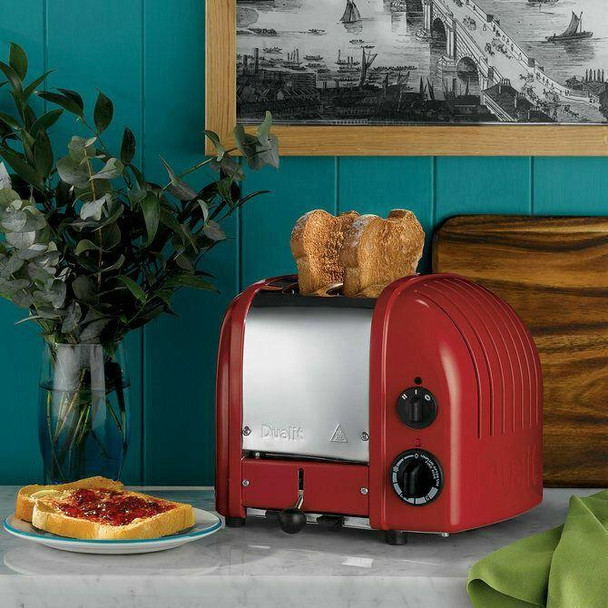 Dualit DUALIT TOASTER 2 SLICE RED NEWGEN 27061 WITH 5 YEAR WARRANTY IN HEIDELBERG