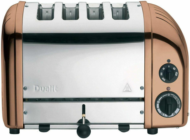 Dualit DUALIT TOASTER 4 SLICE NEWGEN COPPER DU04COng / 47085 WITH 5 YEAR WTY HEIDELBERG