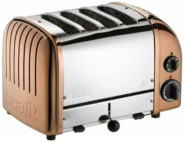 Dualit DUALIT TOASTER 4 SLICE NEWGEN COPPER DU04COng / 47085 WITH 5 YEAR WTY HEIDELBERG