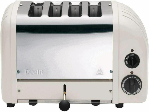 Dualit DUALIT TOASTER 4 SLICE CLASSIC 47454 FEATHER WITH 2 YR WTY HEIDELBERG