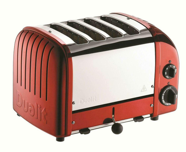 Dualit DUALIT TOASTER 4 SLICE CANDY APPLE RED 47020 WITH 5 YEAR WTY IN HEIDELBERG