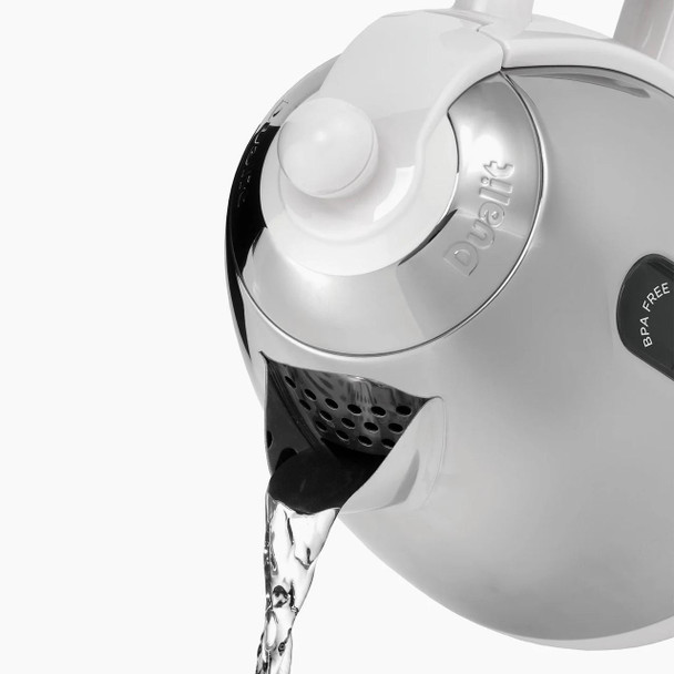  Dualit Lite Jug Kettle – 1.5 L Cordless Stainless Steel Kettle with BPA‑Free Water Window & Rapid‑Boil Base 