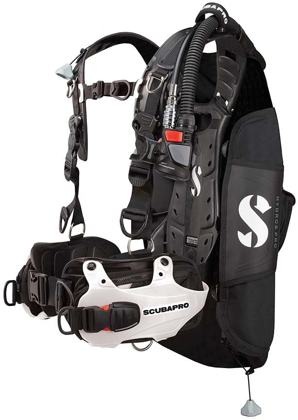 黒タタキSL/朱天黒 Scubapro Hydros Pro Women's Diving BCD with Air2