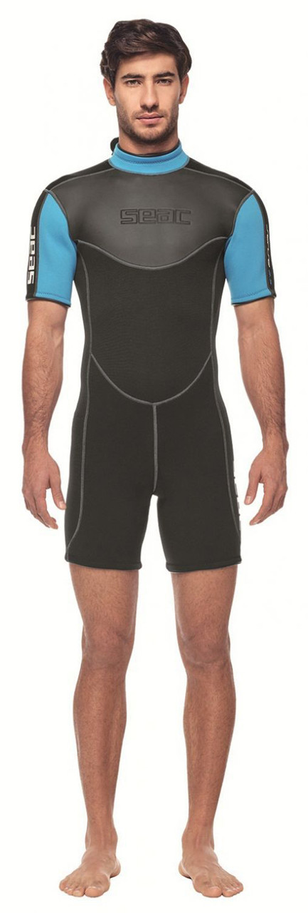 SEAC Sense Shorty 3mm Mens Wetsuit - DolphinScuba.com, Inc.