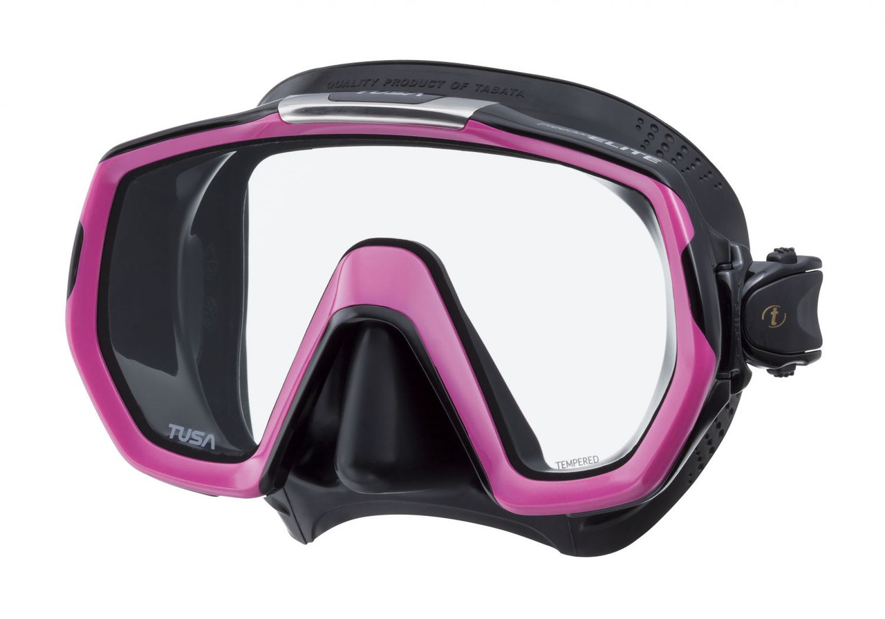 Tusa Freedom Elite Scuba Diving Mask, M-1003 - DolphinScuba.com, Inc.