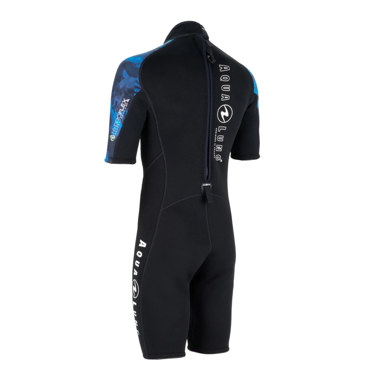 Aqua Lung Hydroflex 3mm Shorty Wetsuit - Men - Camo Blue -  , Inc.