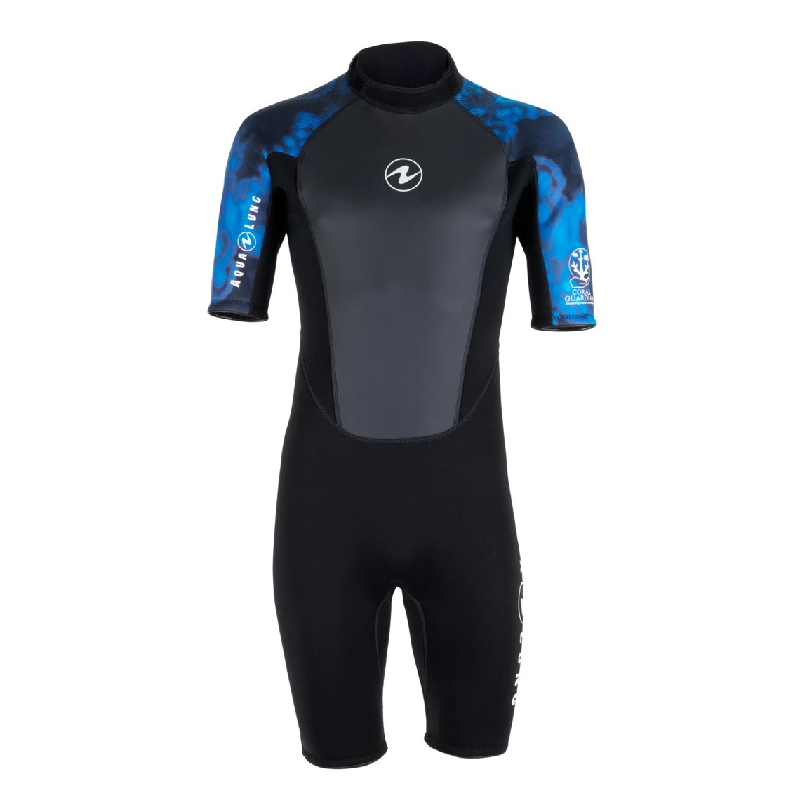Aqua Lung Hydroflex 3mm Shorty Wetsuit - Men - Camo Blue