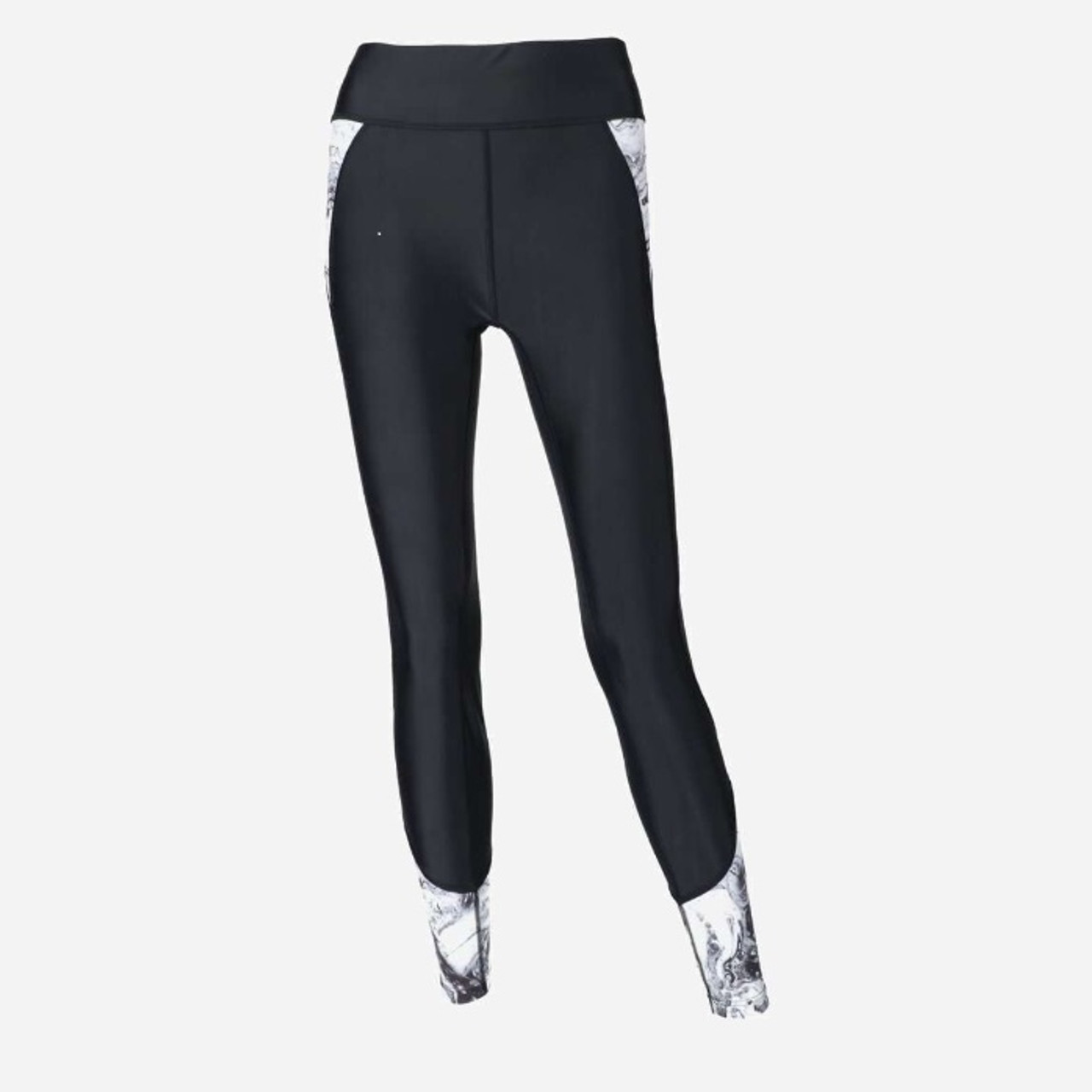 Aqua Leopard Eco Scrunch Bum Leggings | Ajna Wellbeing