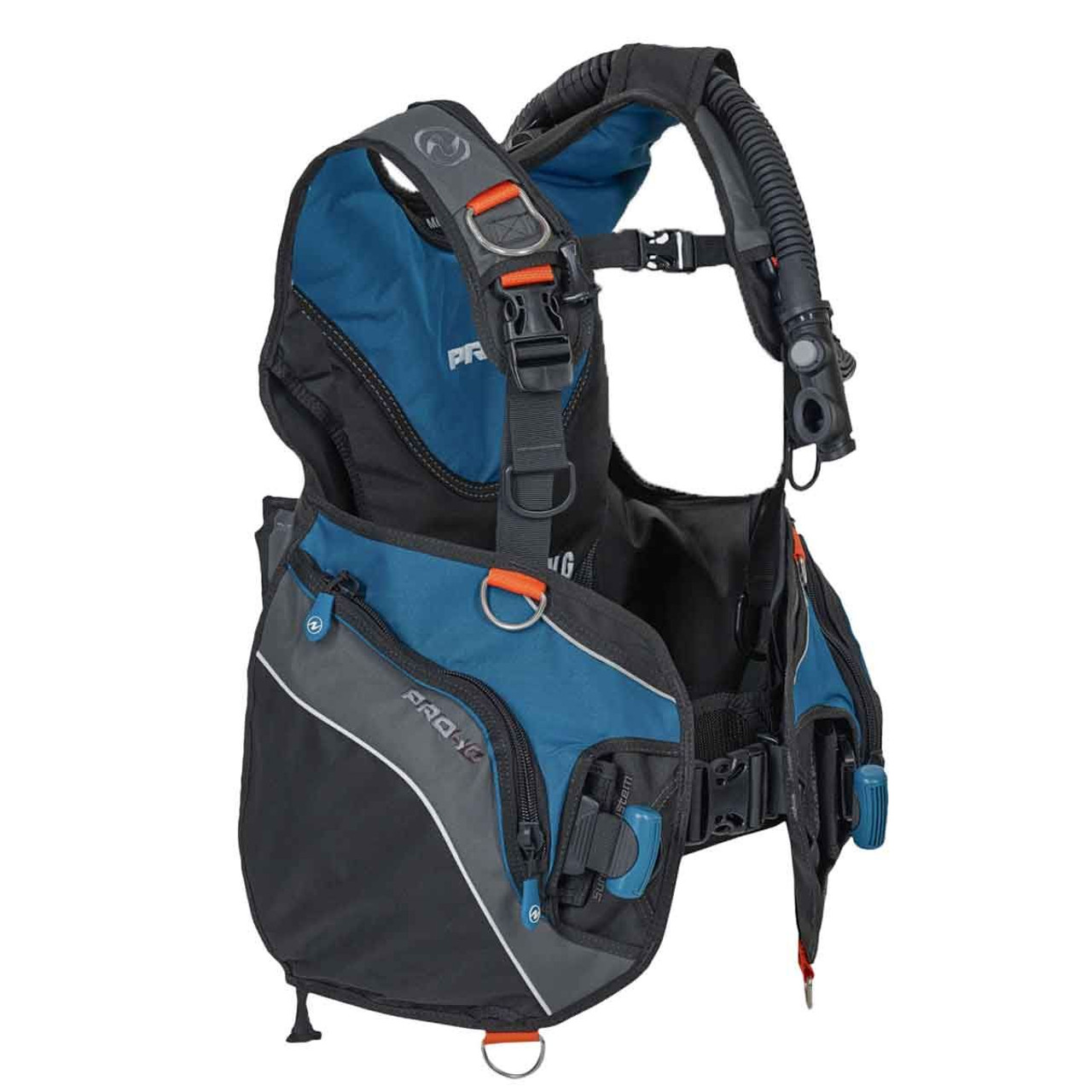 Aqua Lung Pro HD BCD - Men - Black/Blue Petrol - DolphinScuba.com