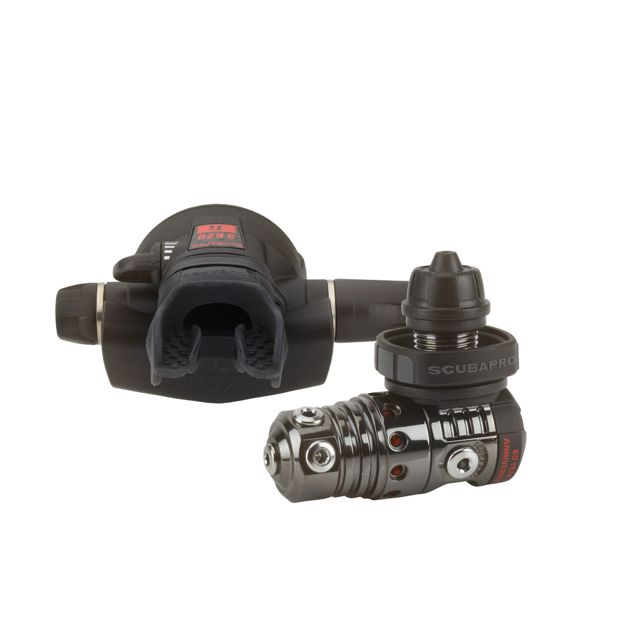 SCUBAPRO MK25 EVO DIN300/S620Ti Carbon BT Regulator Set