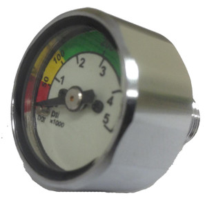 Storm Pony Bottle Pressure Gauge - Imperial
