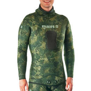 Mares Instinct 7mm Freediving Neoprene Jacket - Camo Green