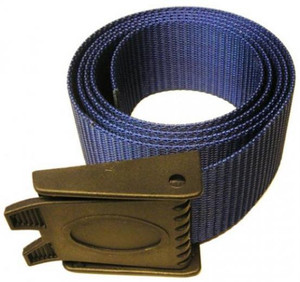Innovative 60 in. Scuba Weight Belt with Plastic Buckle (Blue)