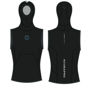 Scubapro Everflex Yulex Hoodless Vest 3mm Long Sleeve Men's