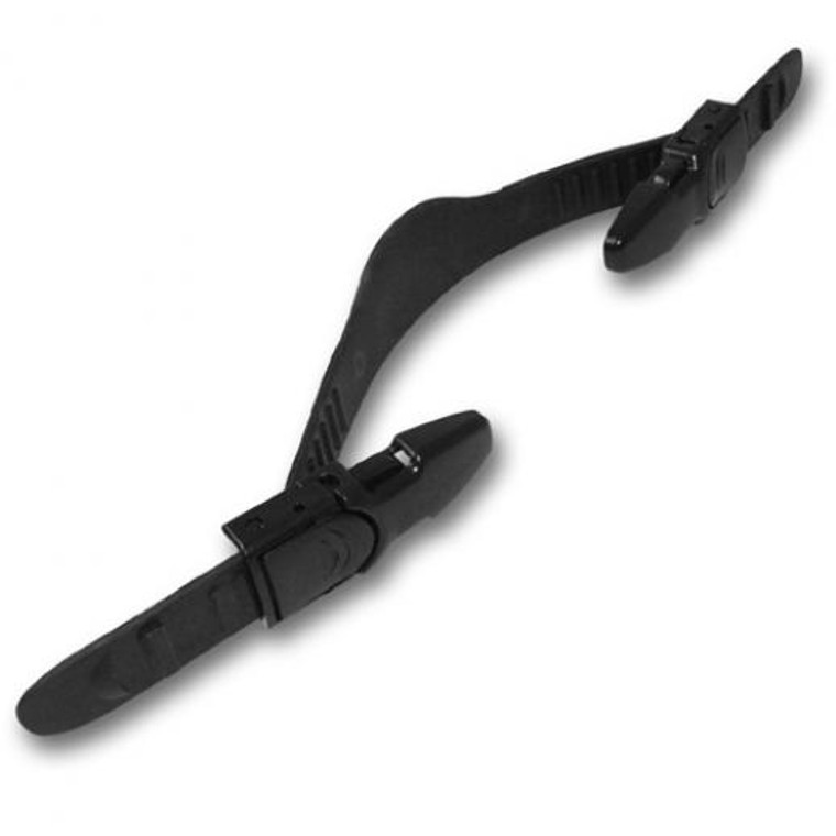 Storm Rubber Replacment Fin Strap with Plastic Quick Release Buckles