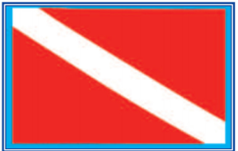 Dive Flag Sticker