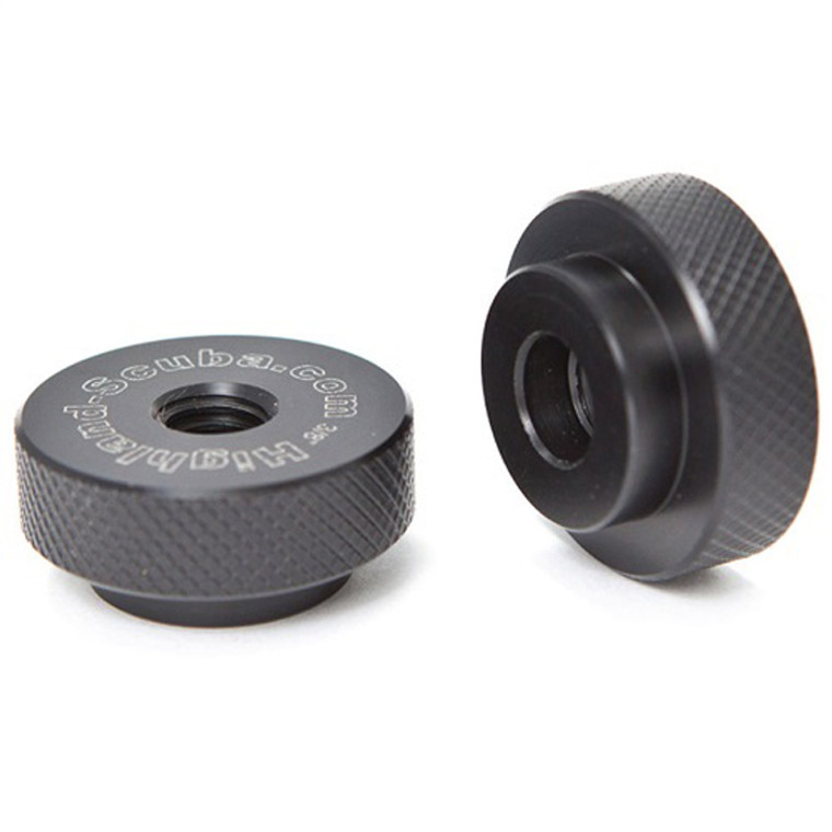 XS Scuba 3/8 inch Delrin Speed Nuts (Pair)