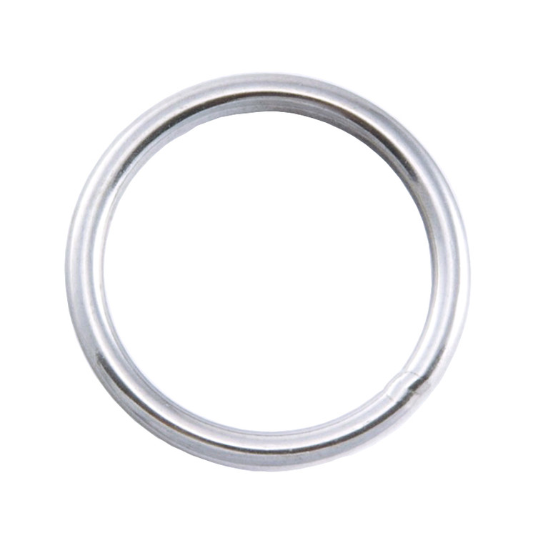 Hollis 2 Inch Round Ring - Stainless