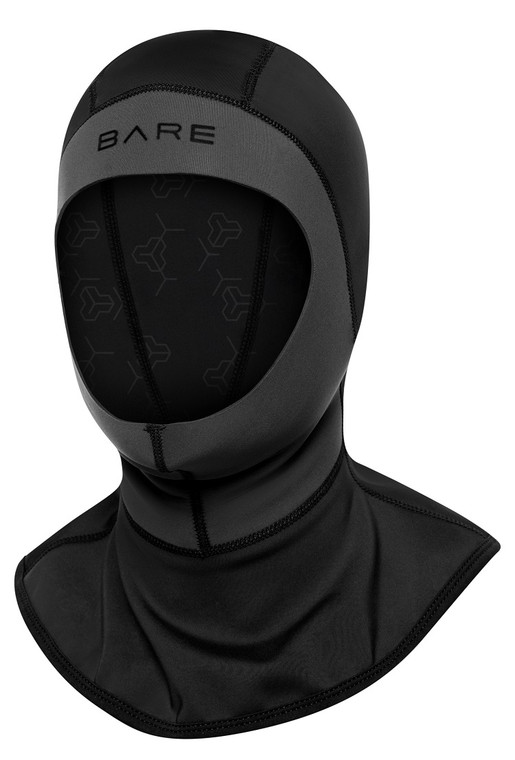 Bare Exowear Hood Unisex - Black