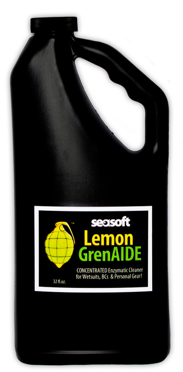 Seasoft Lemon GrenAIDE Enzymatic Cleaner - 32oz