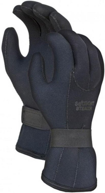 3mm Seasoft Dinahyde Stealth Gloves