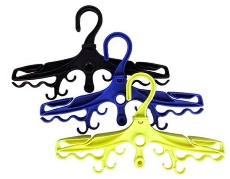Storm Wetsuit and Accessory Hanger with Din Thread