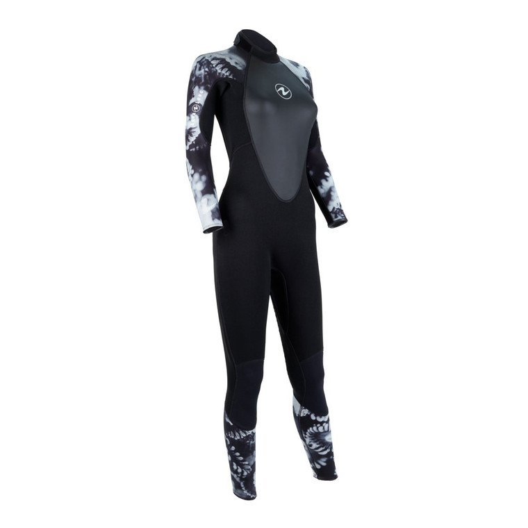 Aqua Lung HydroFlex 3mm Wetsuit - Women - Camo Black/White