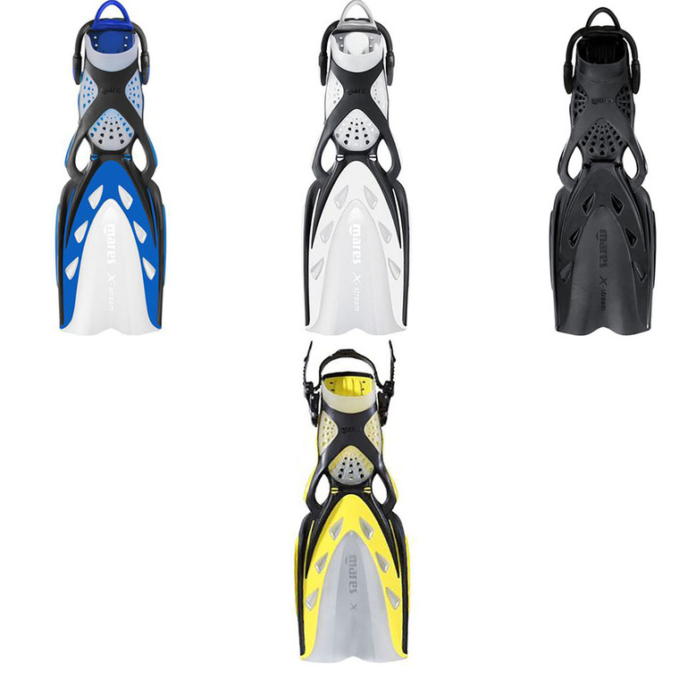 Mares X-Stream Diving Fins with Bungee Straps