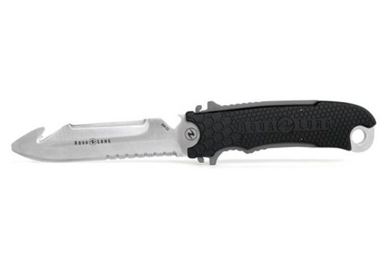 Aqua Lung Big Squeeze Knife - Blunt Stainless Blade