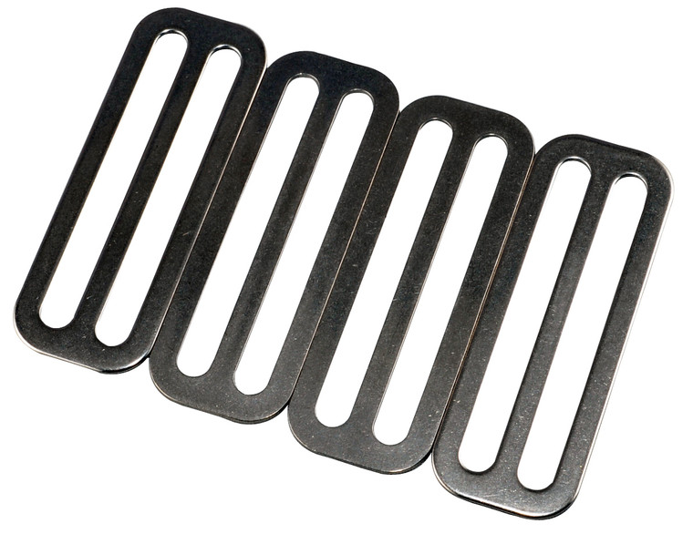 Storm 2" Stainless Steel Divers Weight Belt Keeper - 4-Pack