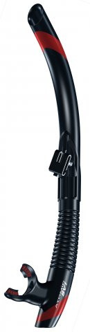 Atomic Aquatics SV2 Snorkel in Black/Pink