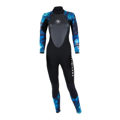 Aqua Lung HydroFlex 3mm - Women - Camo Blue - DolphinScuba.com, Inc.
