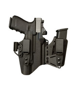 DARA DCS Light-Bearing Concealment System with appendix rig and detachable mag carrier in black color. Canik METE SFX + TLR-1