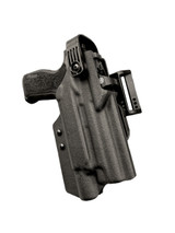 DARA Level 2 Duty Holster, black kydex level II retention holster for semi-automatic handguns.