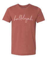 Hallelujah T-Shirt - Canyon Clay