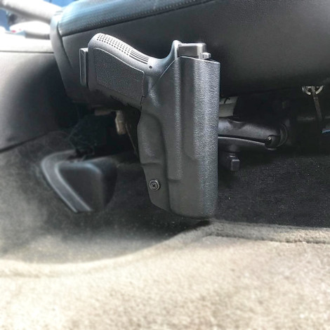 Toolless Installation: Tough-Claw Mounted Holster