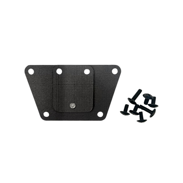 Black DOUBLE MAG CARRIER CONVERSION KIT hardware, single to double mag pouch conversion kit included.