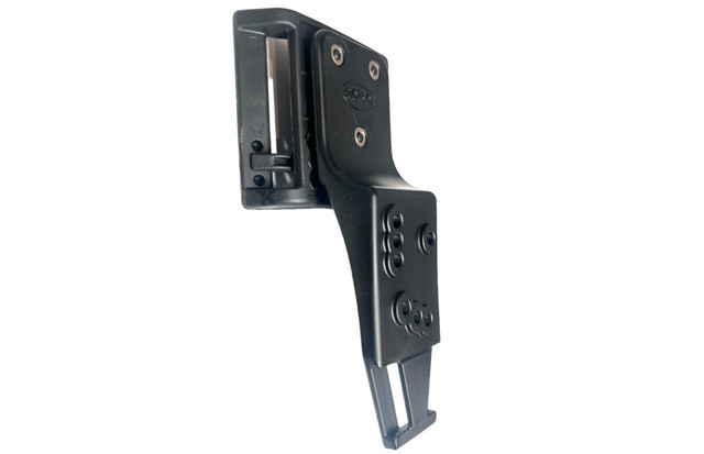 DARA DOUBLE LOOP + DROP OFFSET attachment, drop off set for DARA OWB holster in black color.