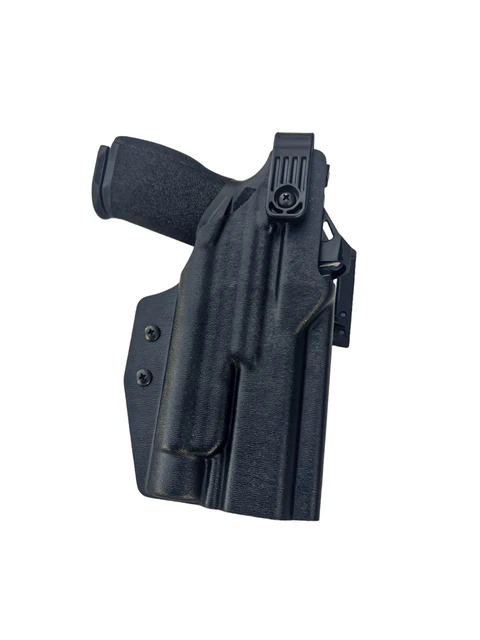Dara Springfield Echelon + TLR-1 Duty Holster, black, right hand draw, level 2 retention holster.