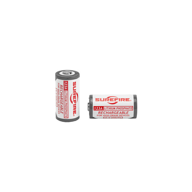 Surefire SF123A Rechargeable Batteries 2PK