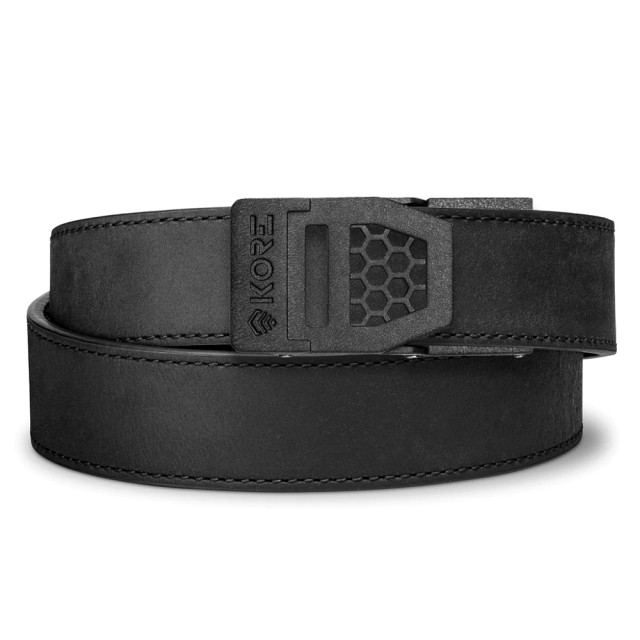 X6 Black Buffalo Leather Gun Belt X6 Black Buffalo Leather Gun Belt