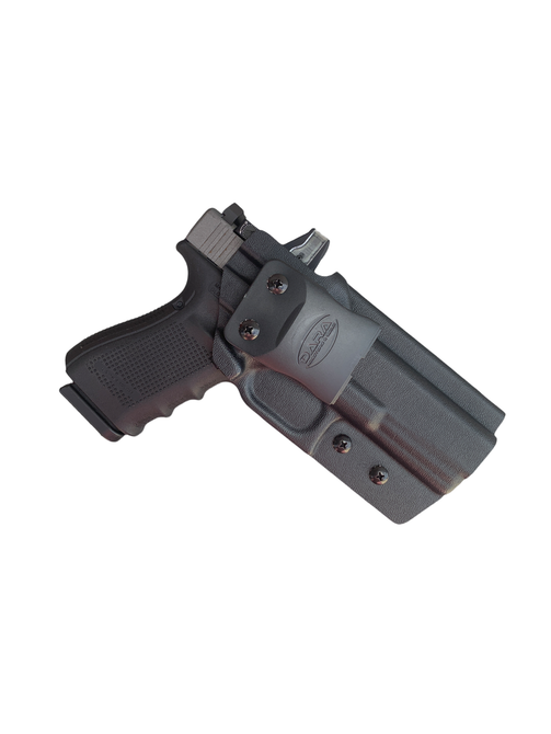 DARA IWB Holster, a dependable inside-the-waistband holster for concealed carry, made from durable Boltaron material, for canik mete sfx.