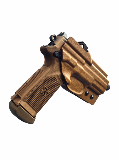 DARA OWB holster for Glock43, outside the waistband holster, best OWB holster, custom kydex gun holster.