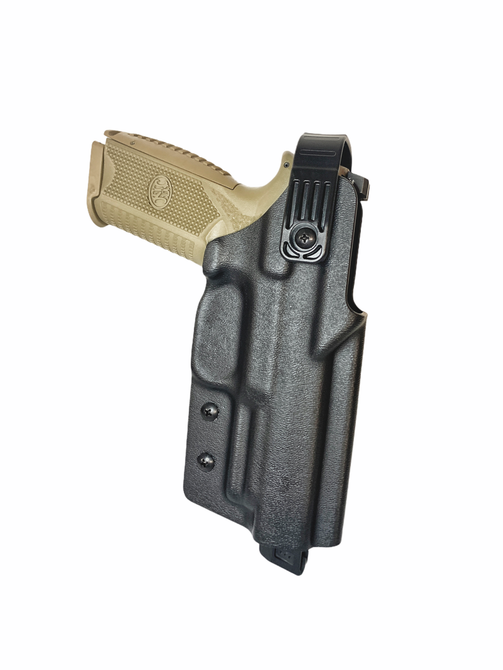DARA LEVEL 2 MOUNTED HOLSTER for Glock, Sig, H&K, 1911, Taurus, Kydex car holster.