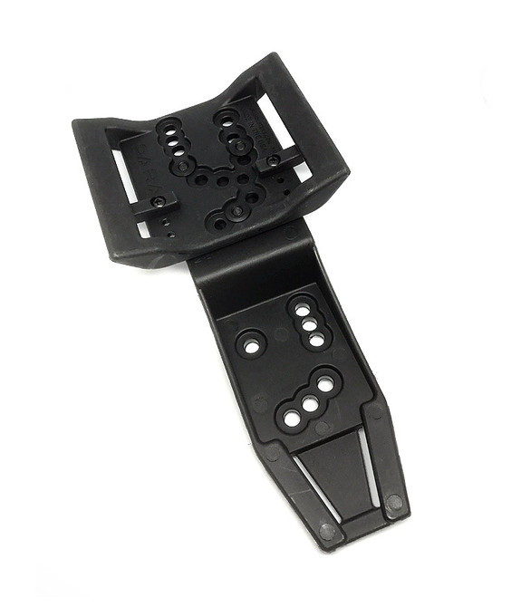 DARA DOUBLE LOOP + DROP OFFSET drop leg attachment, a drop off set in black color.