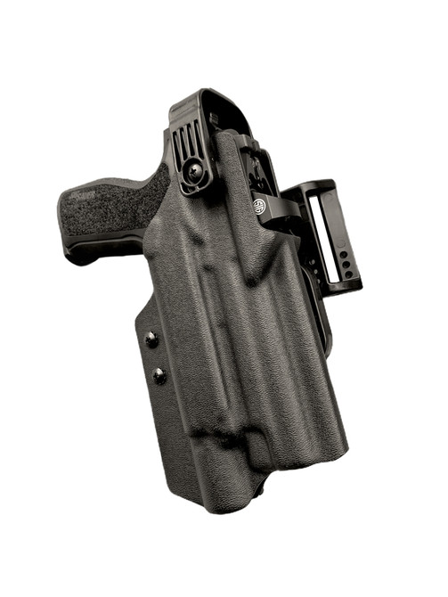 Dara Level 2 Duty Holster for semi-automatic handguns, level II retention, kydex holster, duty holster.