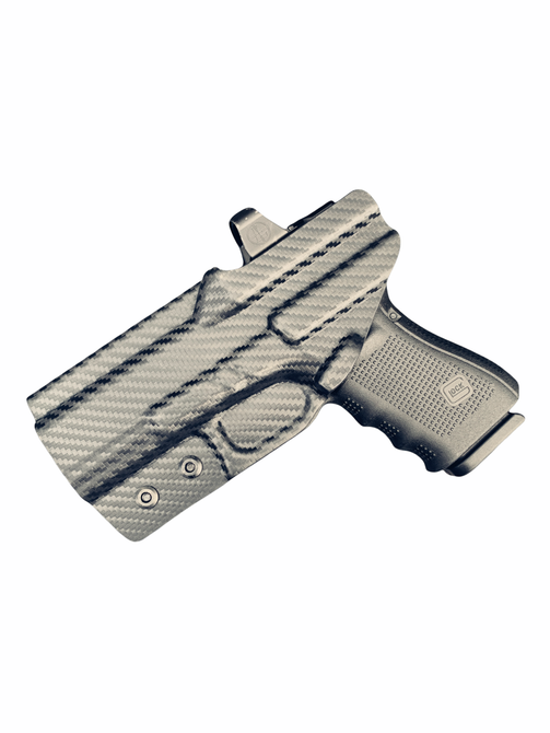 back of carbon fiber iwb holster